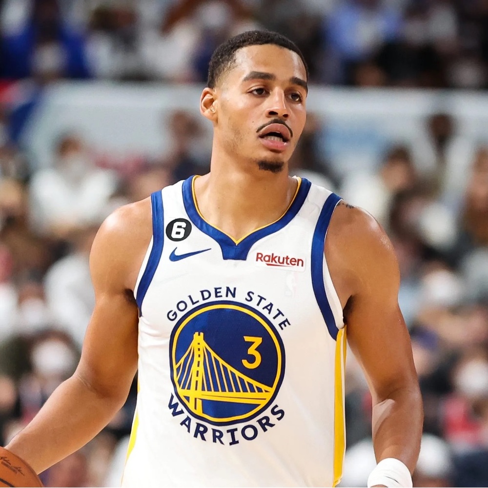 2021-2022 Golden State Warriors Authentic NBA Jersey Jordan Poole